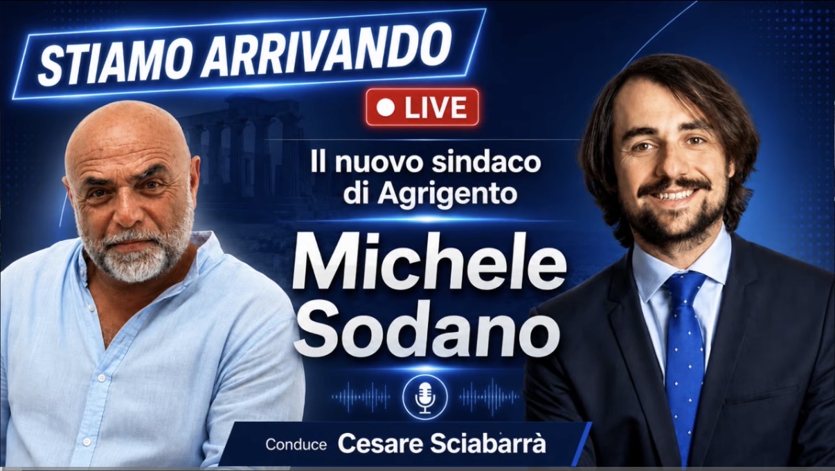 Il nuovo sindaco di Agrigento Michele Sodano